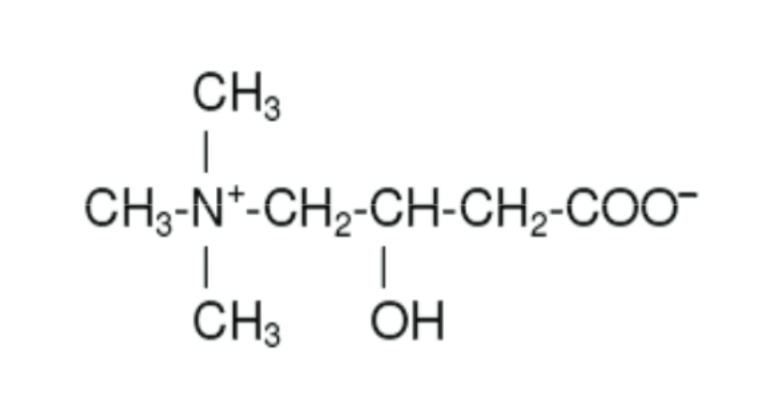 Chemische Struktur von L-Carnitin