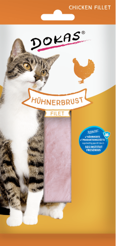Dokas Hähnchenbrustfilet Katzenleckerli-Paket