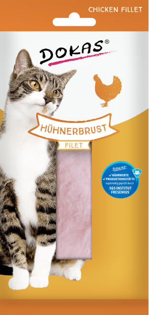 Dokas Hähnchenbrustfilet Katzenleckerli-Paket